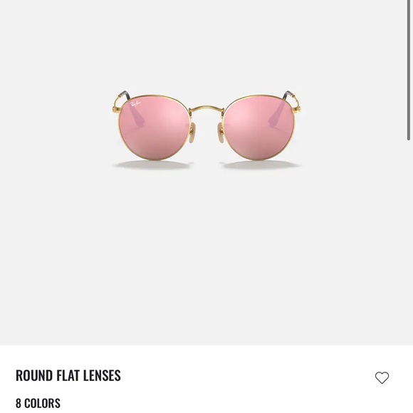 Ray-Bans - Round/Pink - Picture 6 of 7